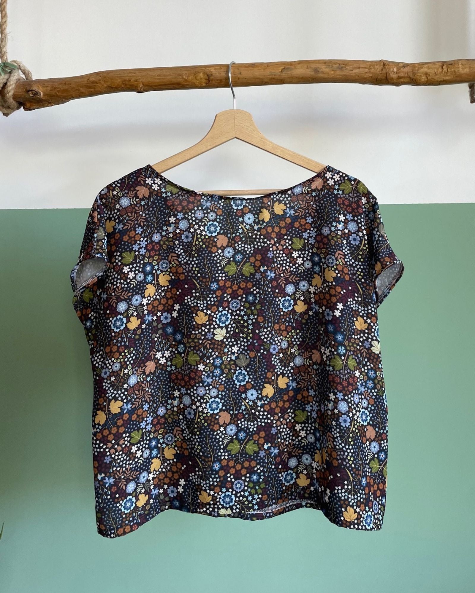 Blusa Giano Giardino d'autunno