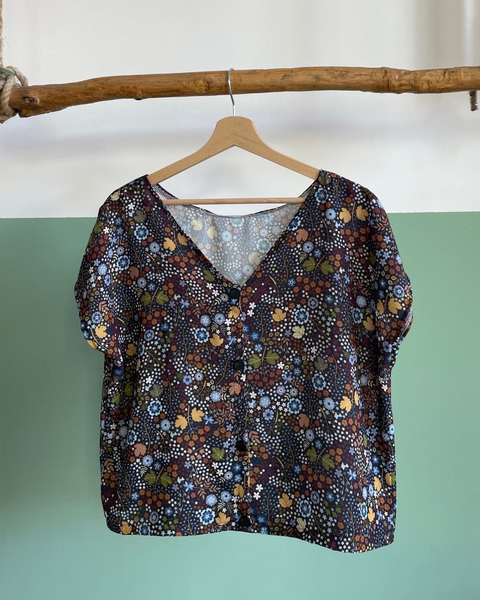 Blusa Giano Giardino d'autunno