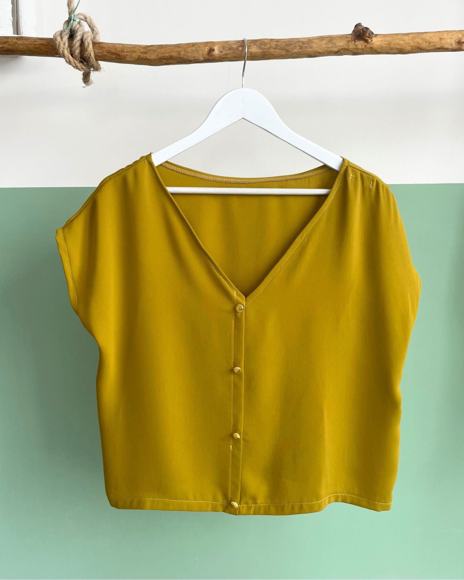 Blusa Giano Mostarda