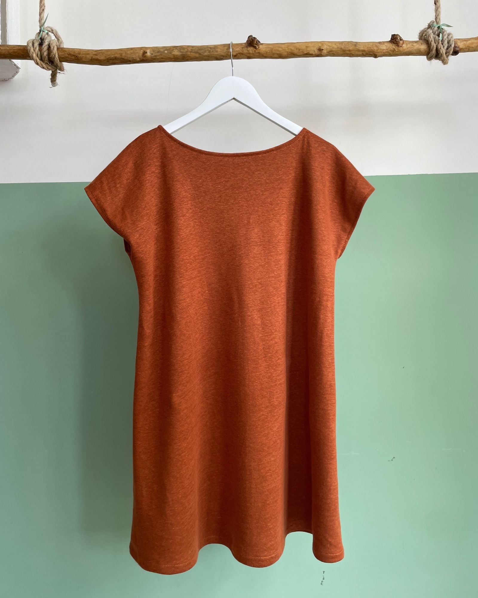Bibi dress ruggine
