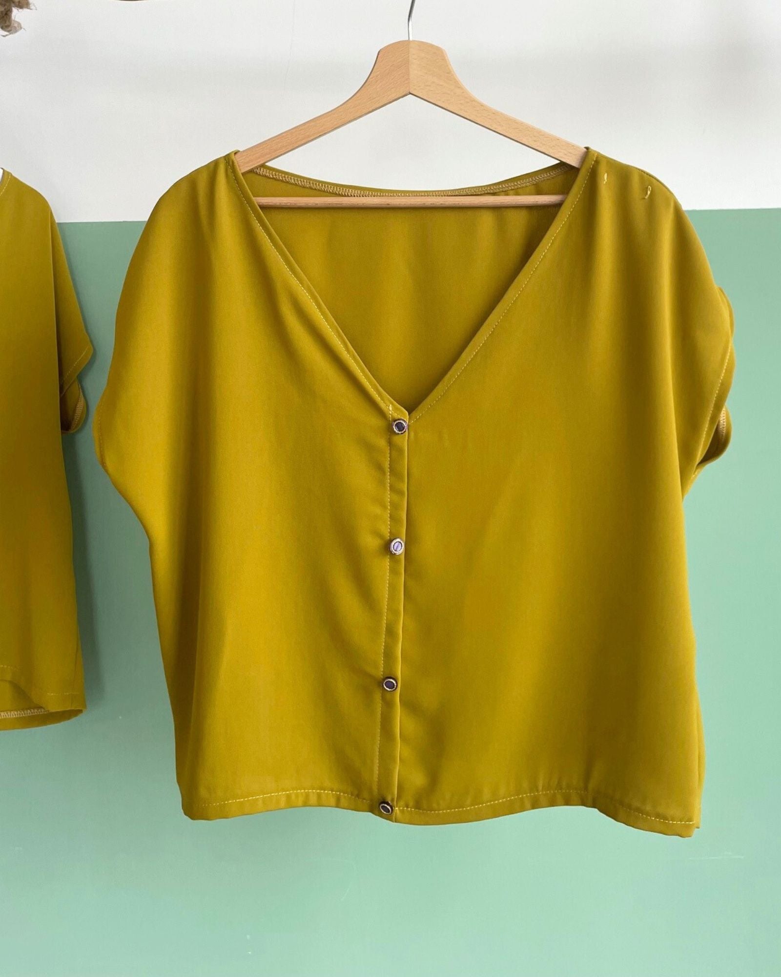 Blusa Giano Mostarda
