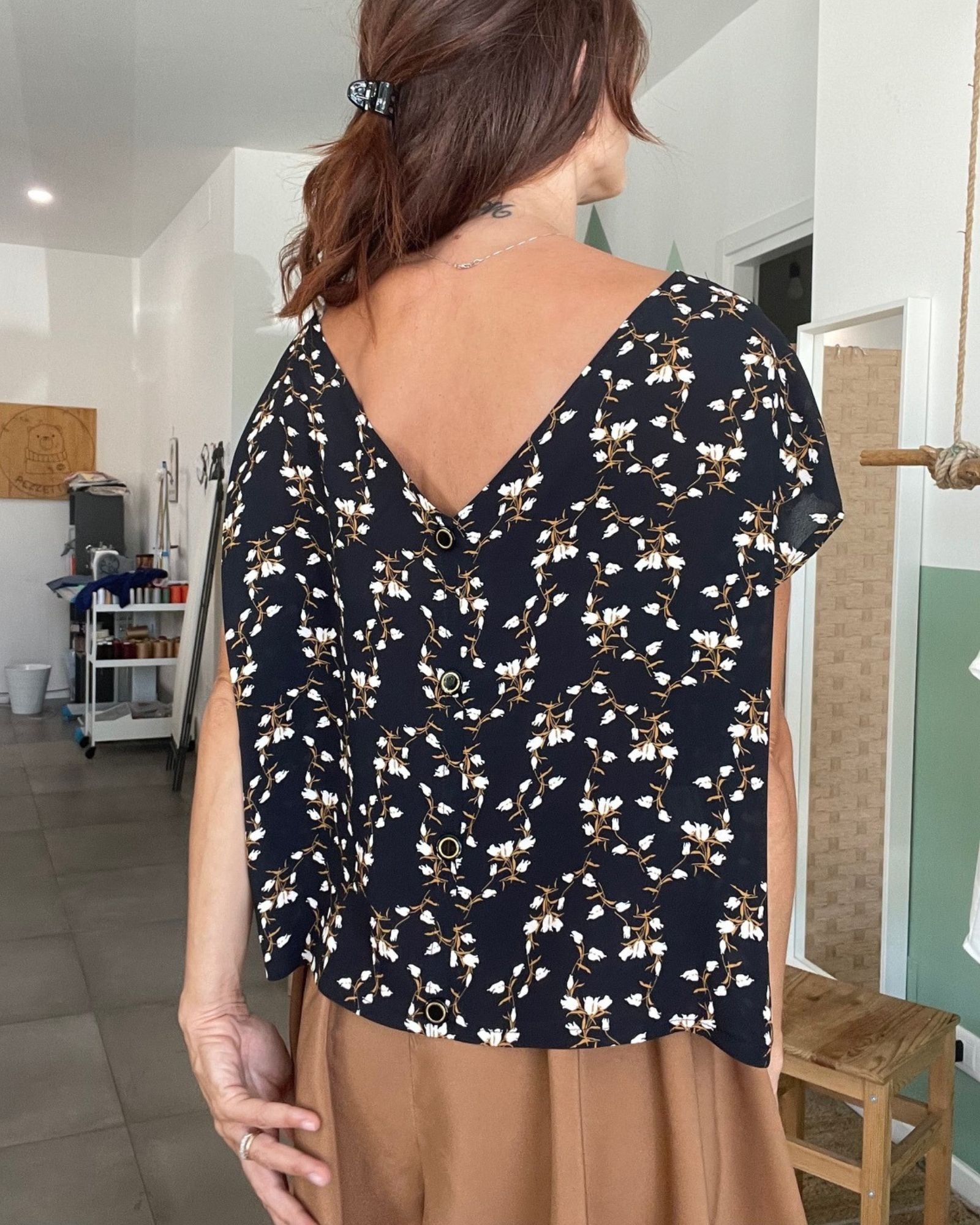 Blusa Giano Campanula