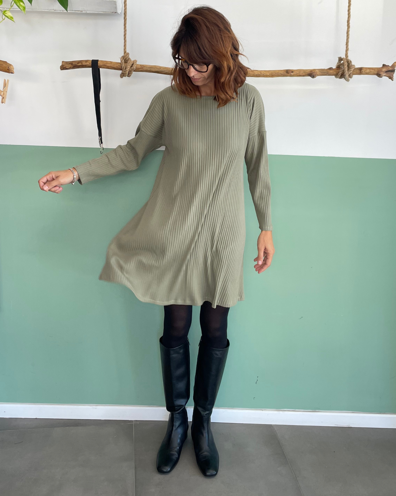 Bibi dress Salvia