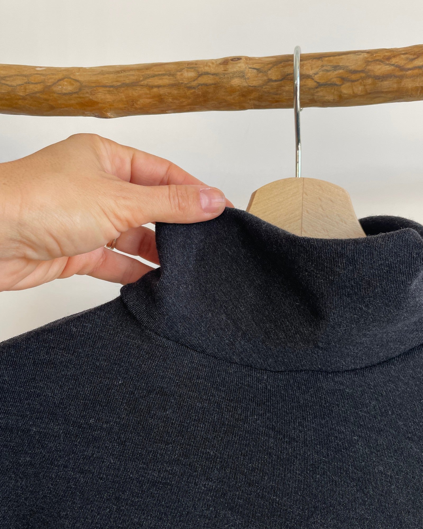 Lupetto jersey di lana