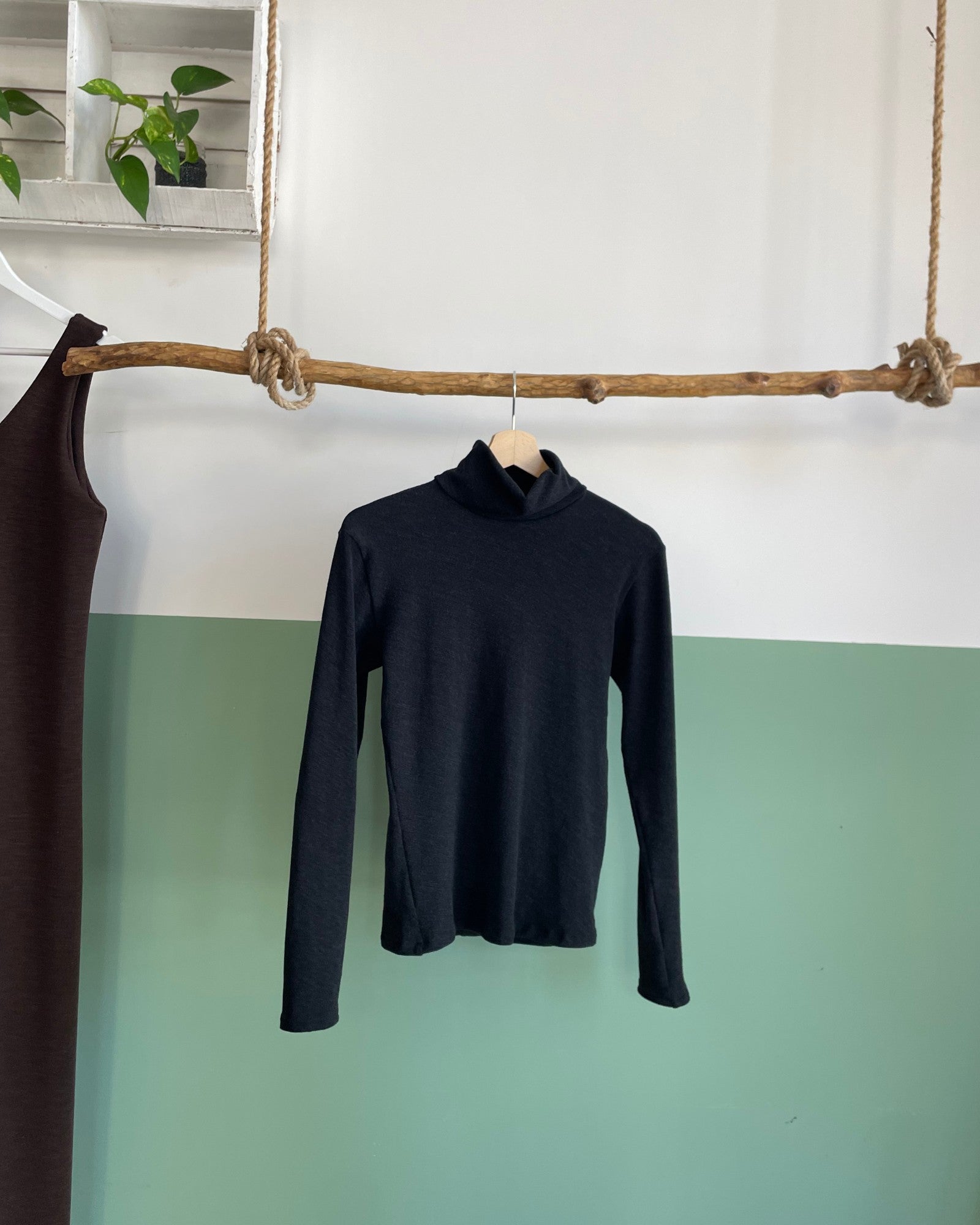 Lupetto jersey di lana