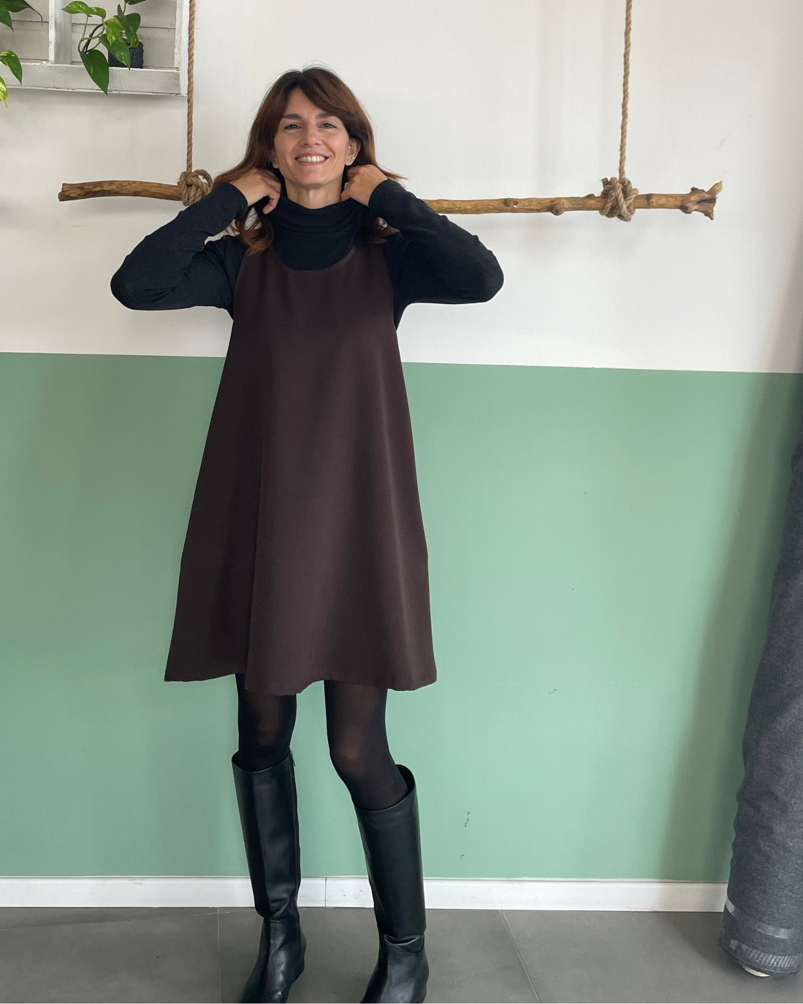 Lupetto jersey di lana